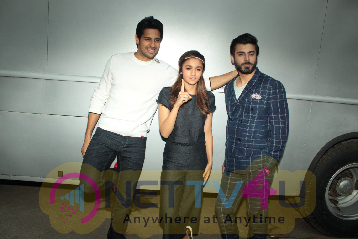 Sidharth Malhotra, Alia Bhatt & Fawad Khan At Interview For Film Kapoor & Sons Stills Hindi Gallery