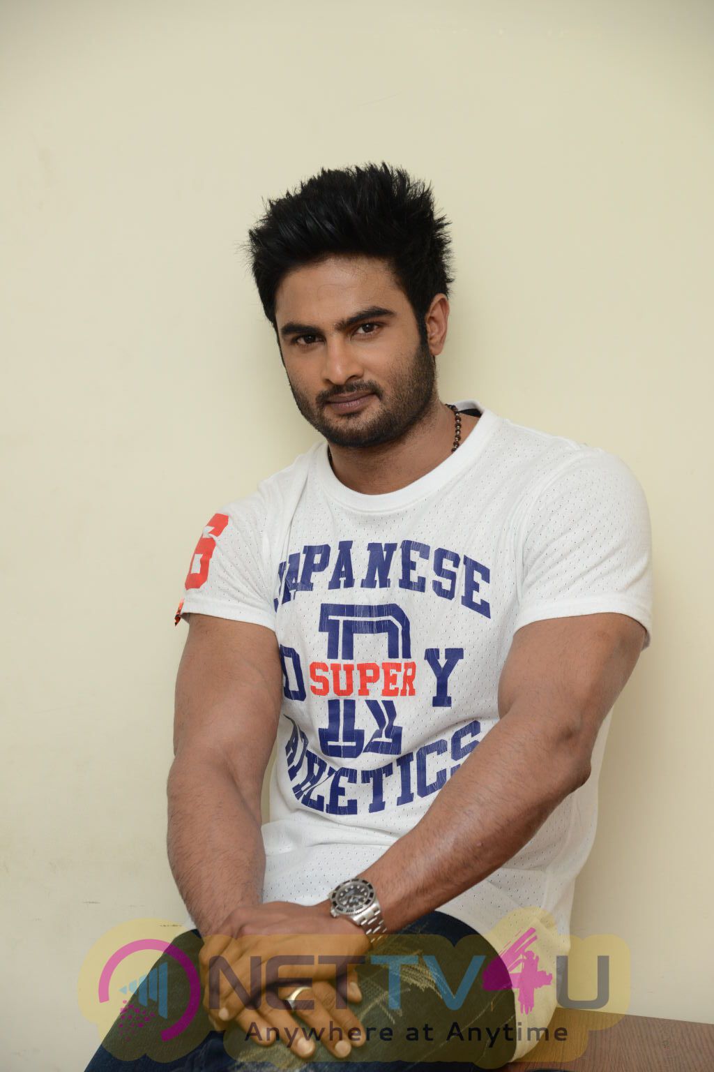 sudheer babu for an exclusive interview stills  17