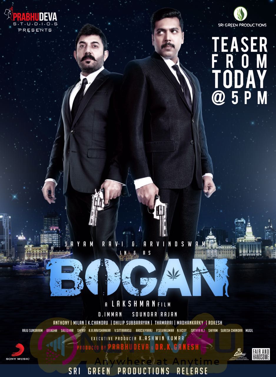 Tamil Movie Bogan Teaser From Today Posters Tamil Gallery