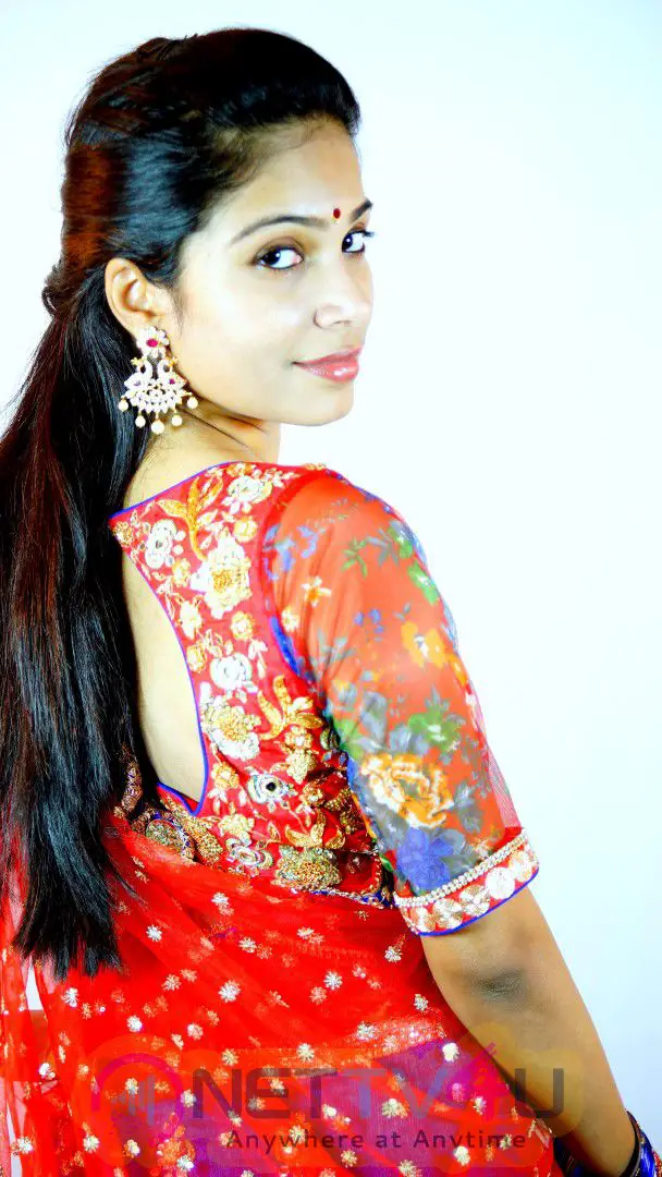 Telugu Actress Vrushali Gosavi Latest Half Saree Photos Telugu Gallery