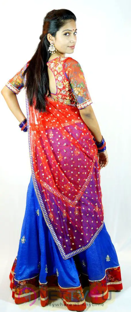 Telugu Actress Vrushali Gosavi Latest Half Saree Photos | Vrushali Gosavi  Galleries & HD Images