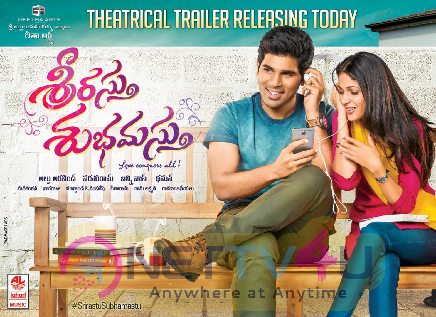 Telugu Movie Srirasthu Subhamasthu  Trailer Release Posters Telugu Gallery