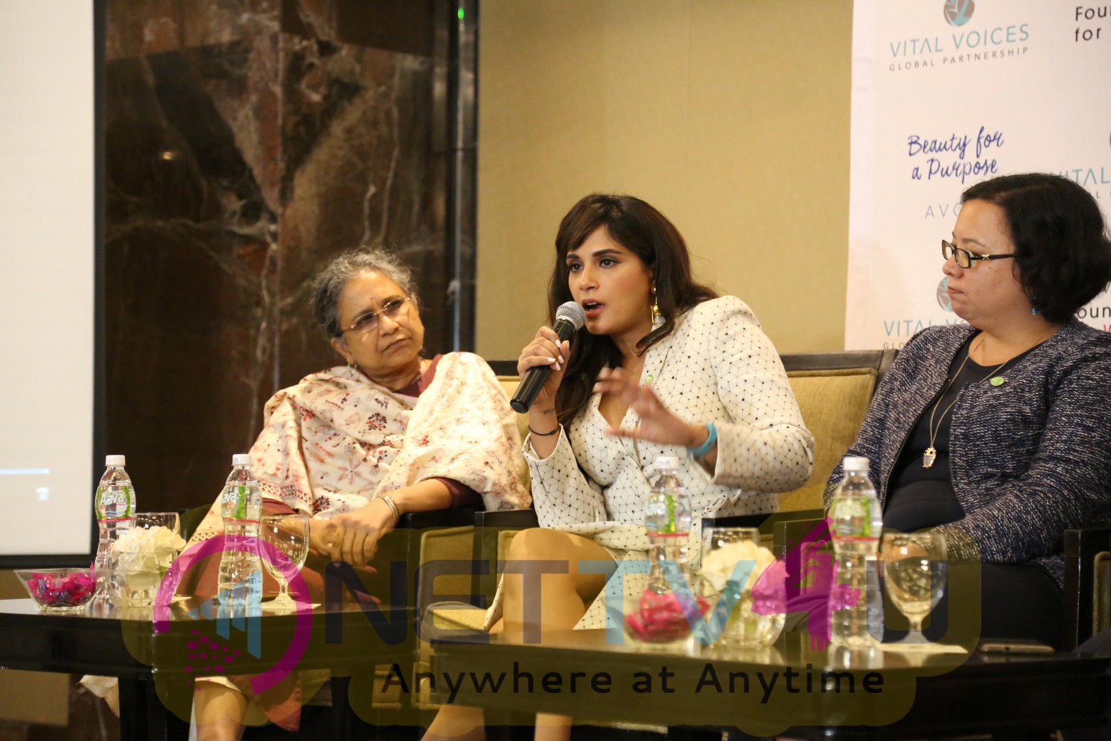 The Avon & Foundation & Vital Voices Host A Panel Discussion With Richa Chadha On Gender Based Violence Photos Telugu Gallery