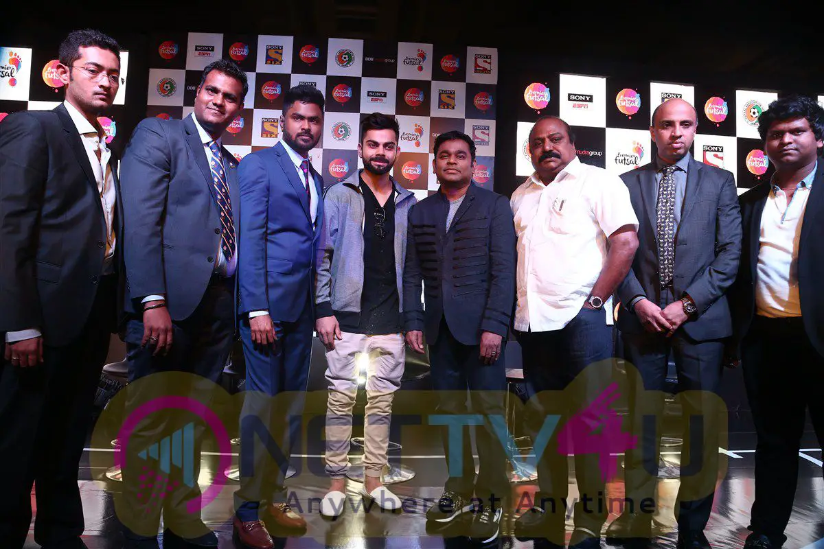 The Music Maestro A.R.Rahman With Premier Futsal Excellent Photos Tamil Gallery