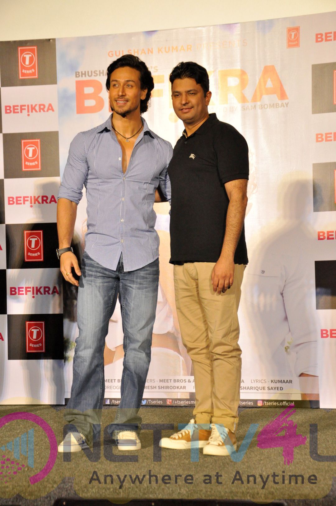 Tiger Shroff & Disha Patani At Befikra Single Launch Exclusive Stills Hindi Gallery