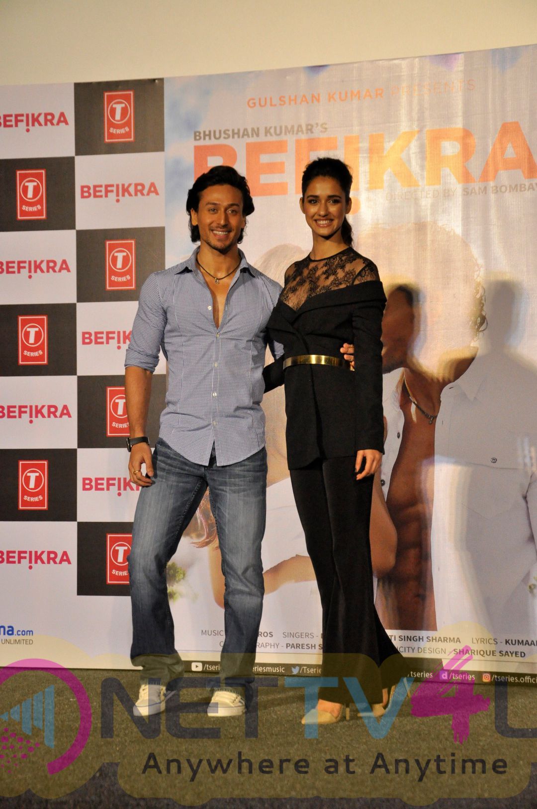 Tiger Shroff & Disha Patani At Befikra Single Launch Exclusive Stills Hindi Gallery
