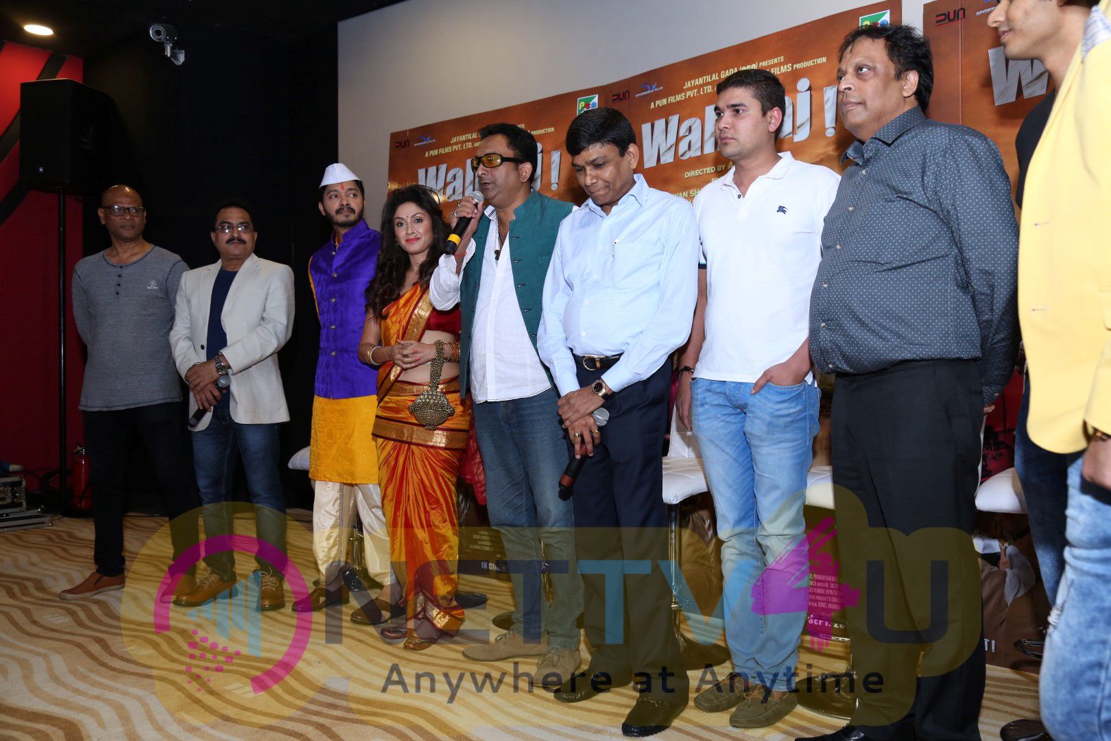 Trailer Launch Of Pen Movies & Pun Films Wah Taj With Shreyas & Manjari Phadnis Photos Hindi Gallery