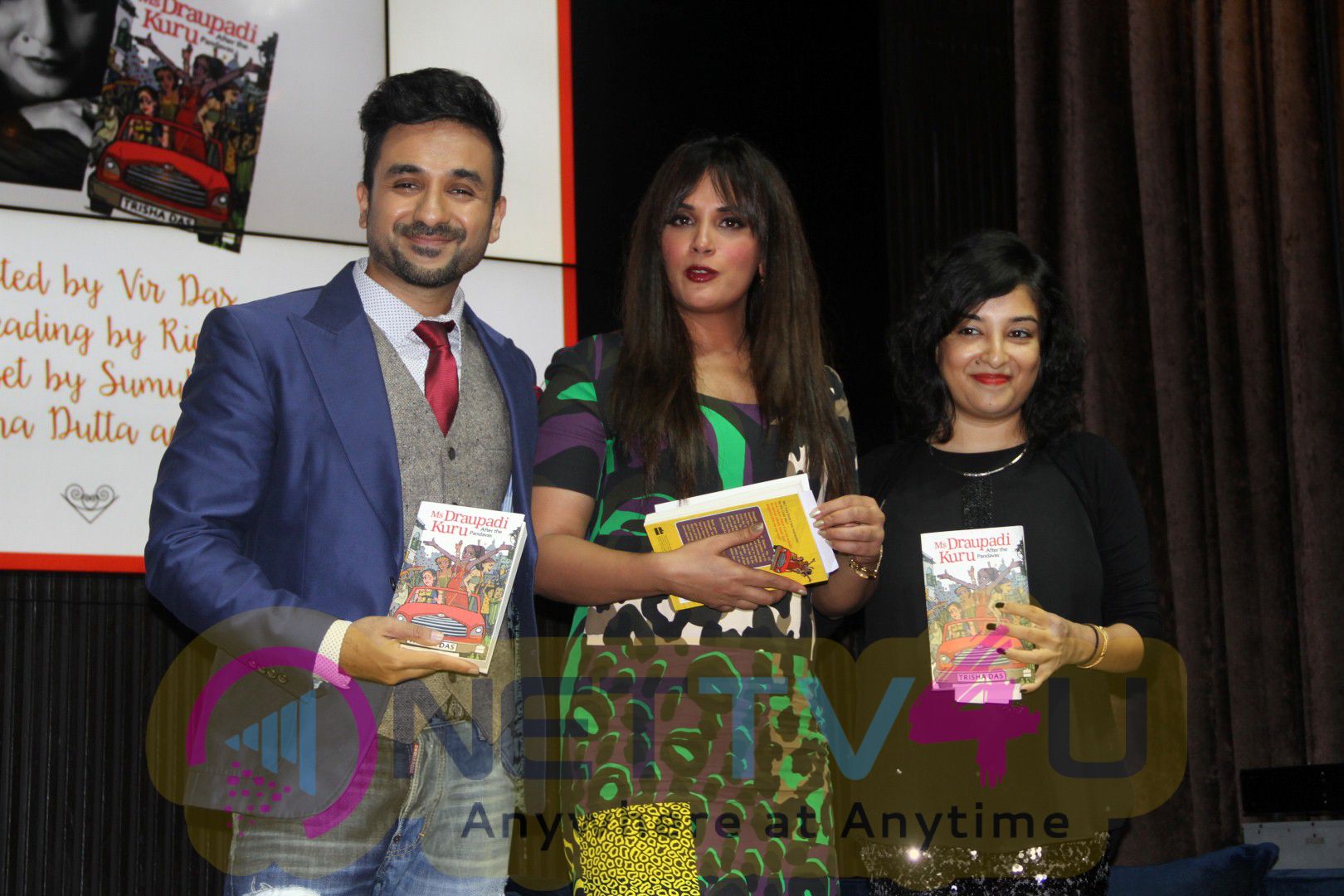 Trisha Das New Book Mrs Draupadi Karu Launch With Richa Chadda Images Hindi Gallery