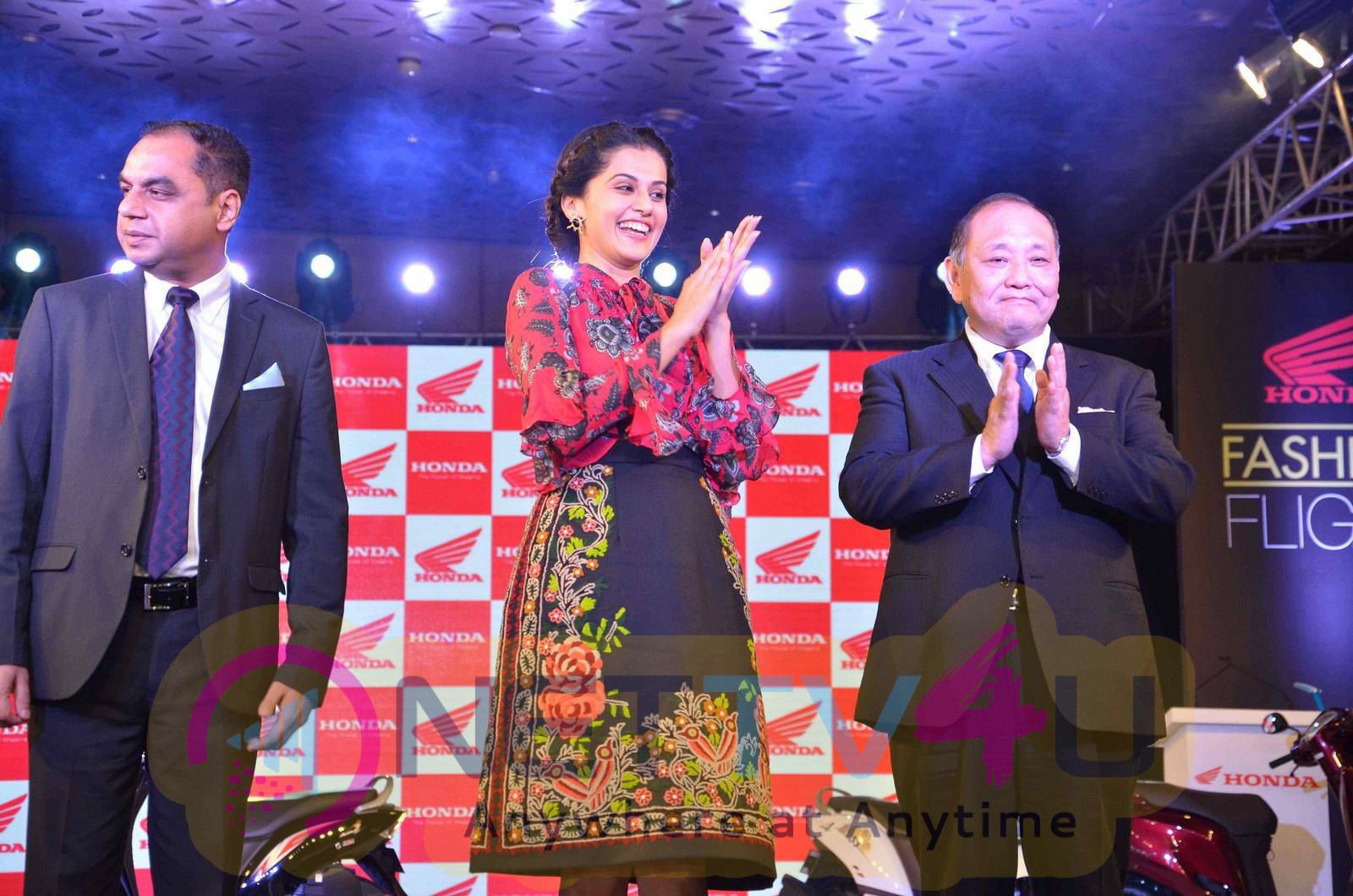 taapsee at activa i and aviator launch photos 15
