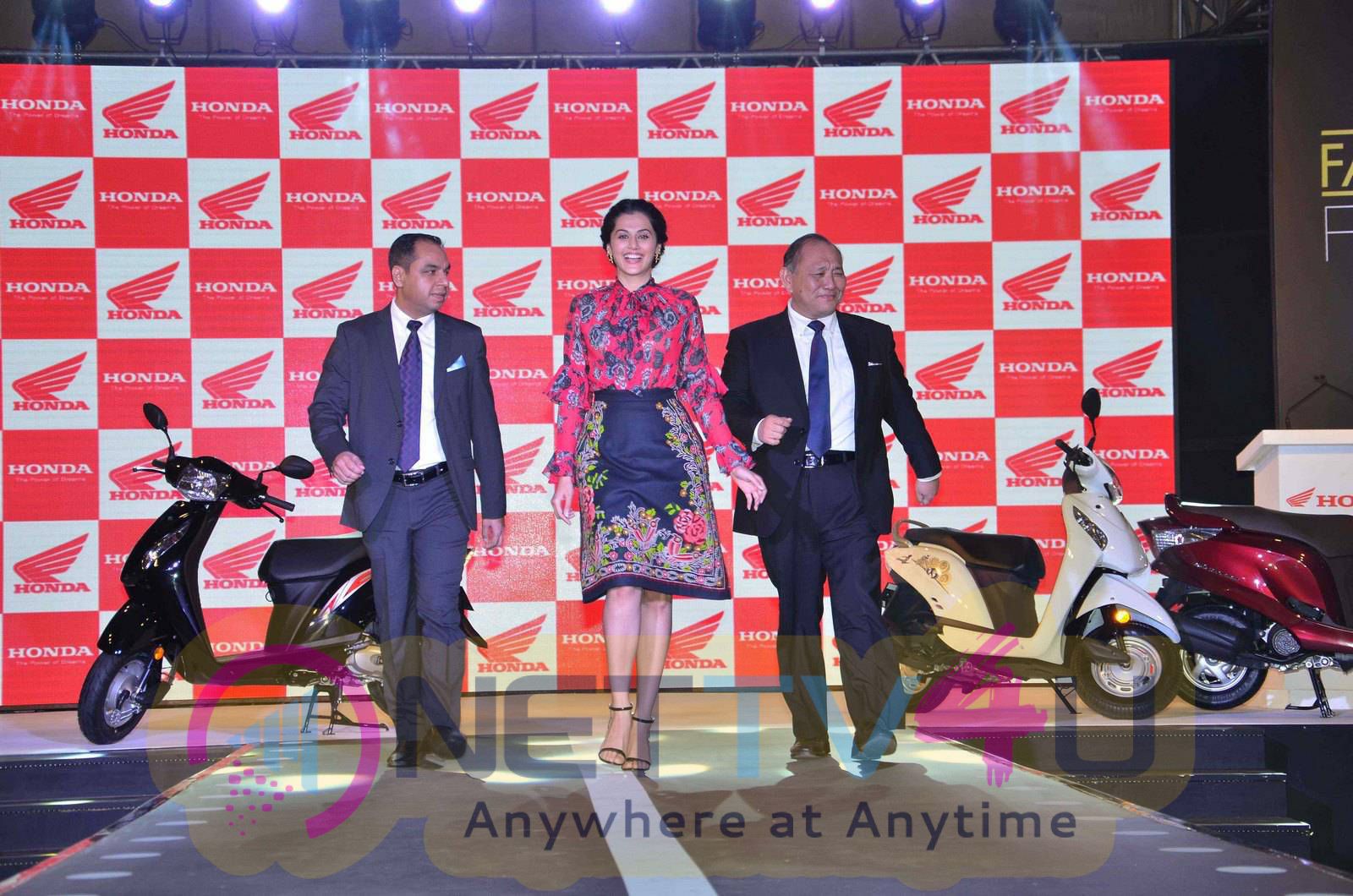 taapsee at activa i and aviator launch photos 17