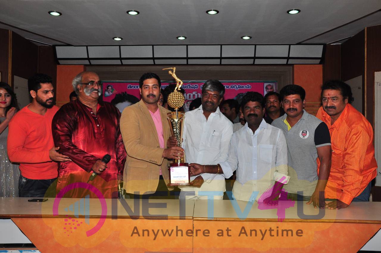telangana kakatiya cricket cup launch pressmeet photos 1