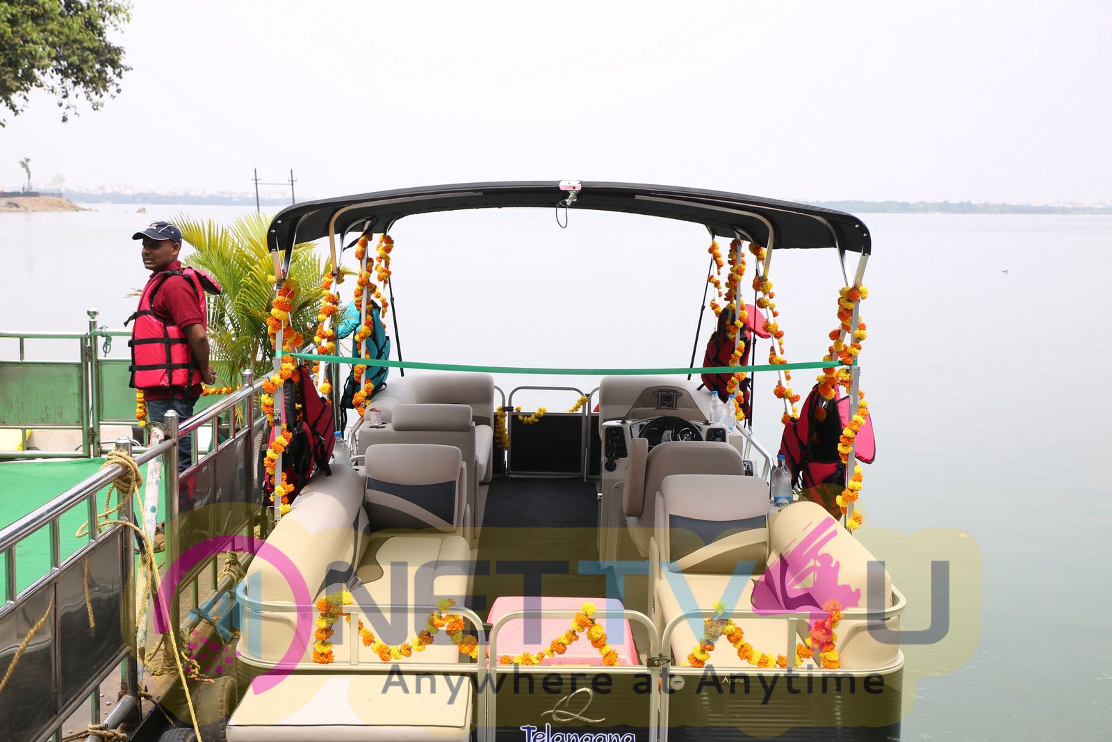 Telangana Tourism Catamaran Luxury Yacht Launch Stills Telugu Gallery