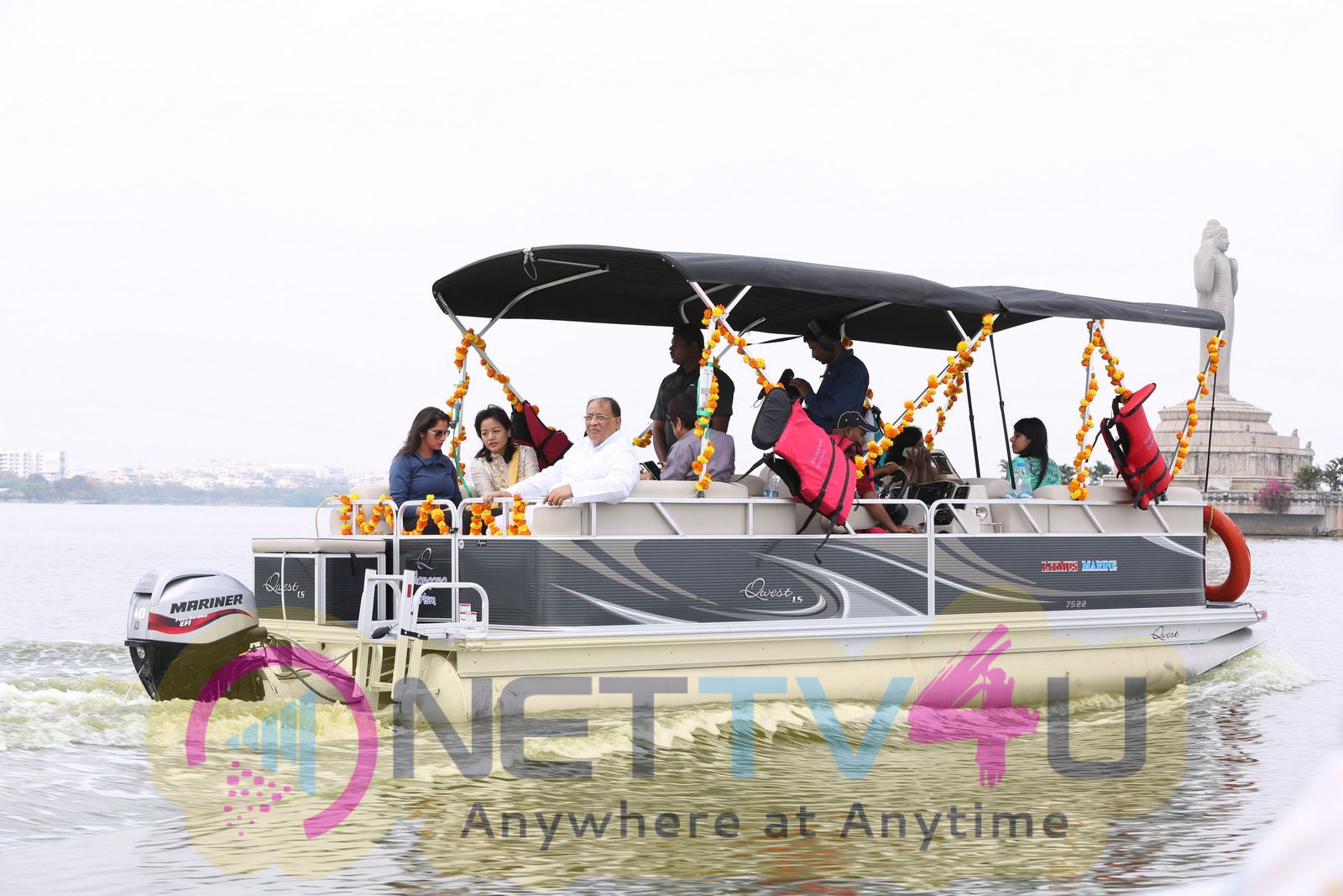 Telangana Tourism Catamaran Luxury Yacht Launch Stills Telugu Gallery