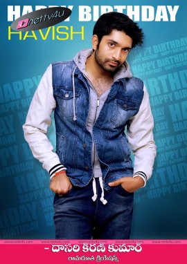 Telugu Actor Havish Birthday Design For Wishes