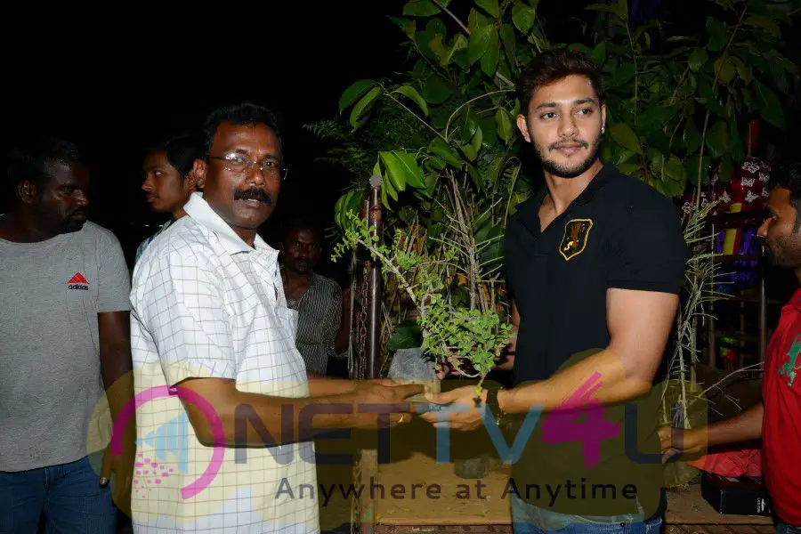 Telugu Actor Prince Plants Distribution Photos Telugu Gallery