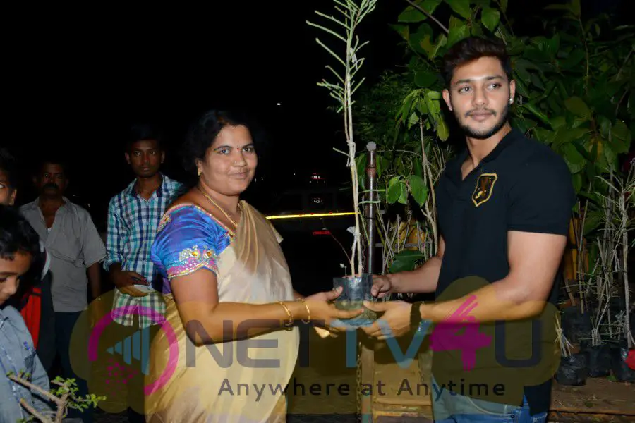 Telugu Actor Prince Plants Distribution Photos Telugu Gallery