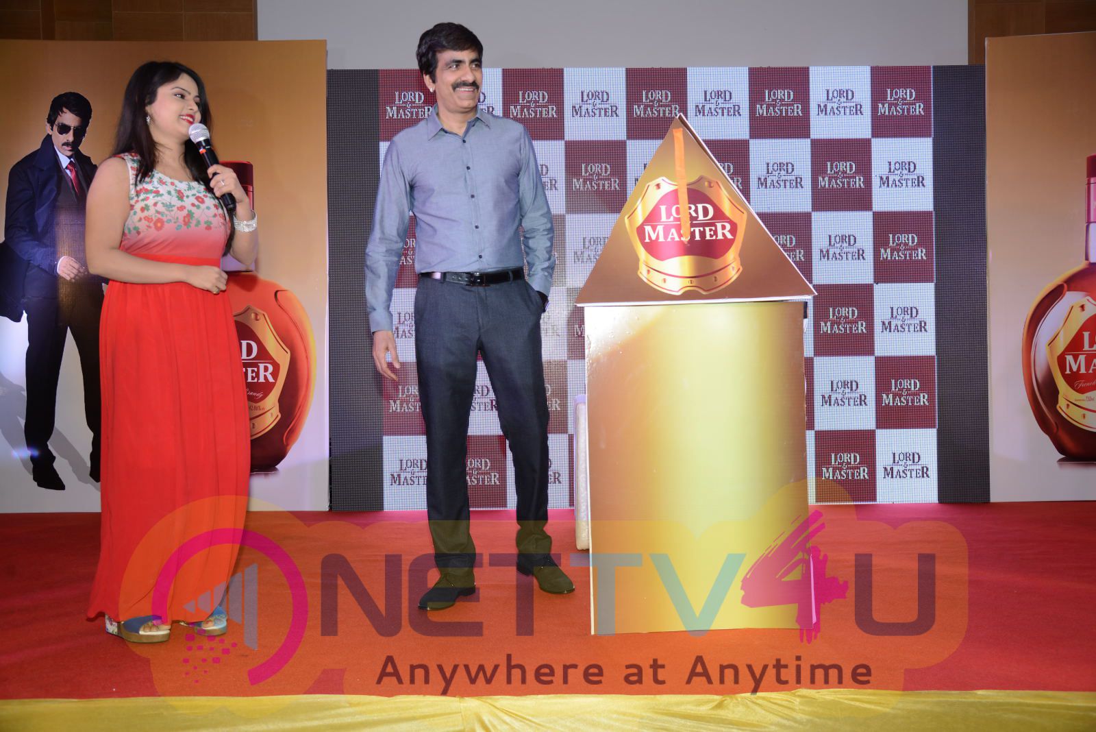 telugu actor ravi teja launches special edition pack of lord a master 31