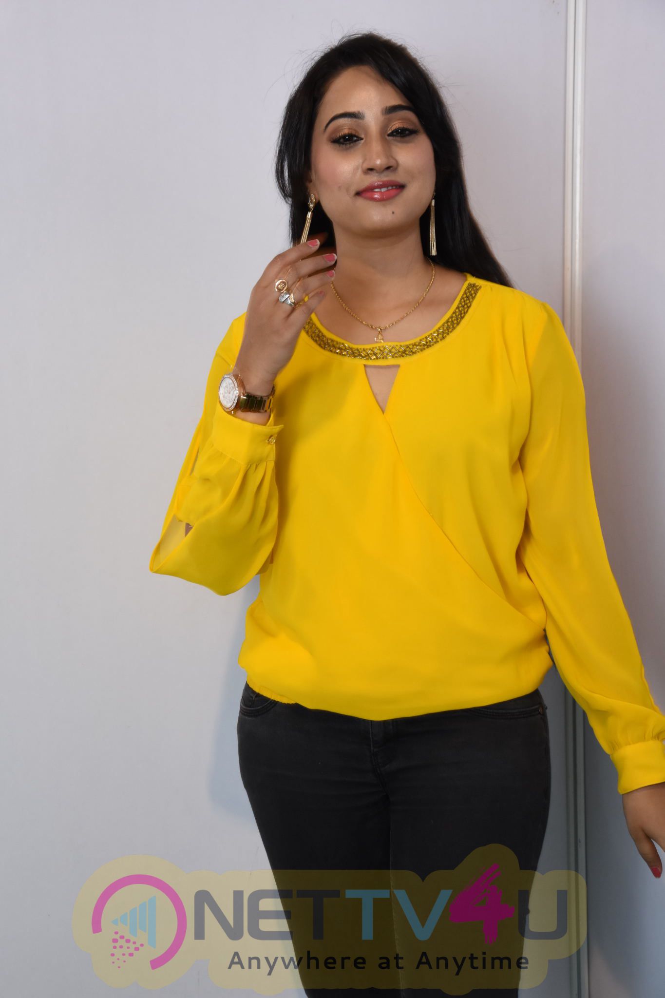 Telugu Tv Anchor Ashwini Sharma Exclusive Stills Telugu Gallery