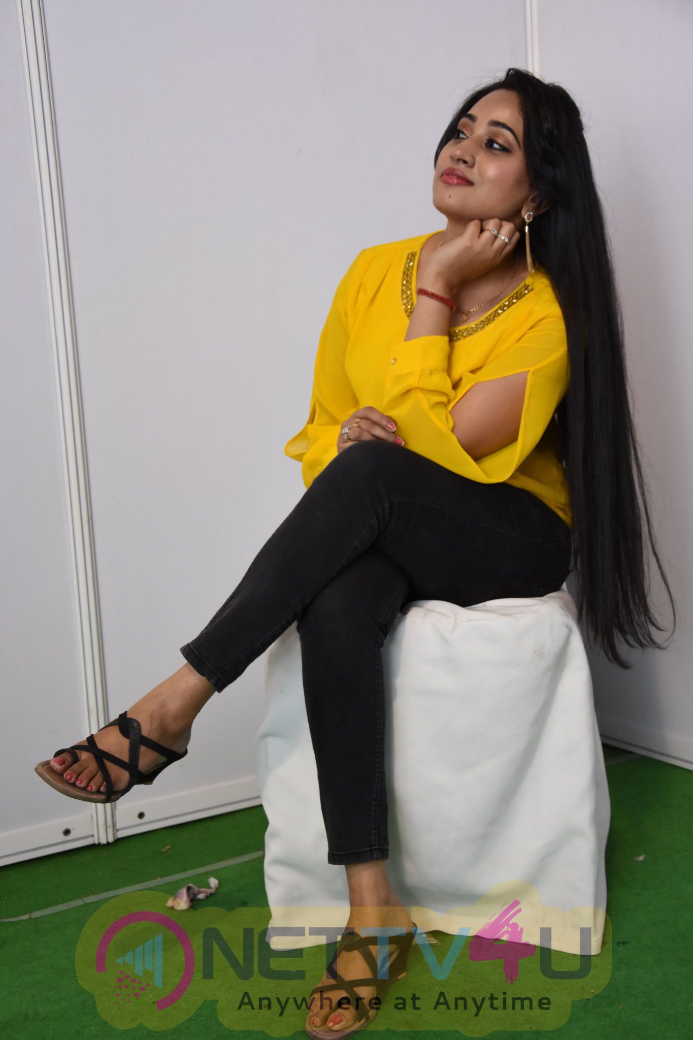 Telugu Tv Anchor Ashwini Sharma Exclusive Stills Telugu Gallery