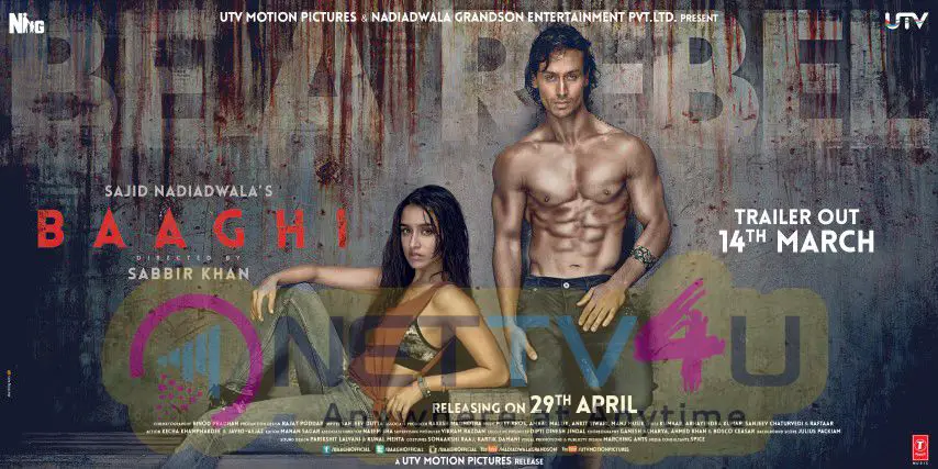 The First Look Poster Of Baaghi Hindi Gallery