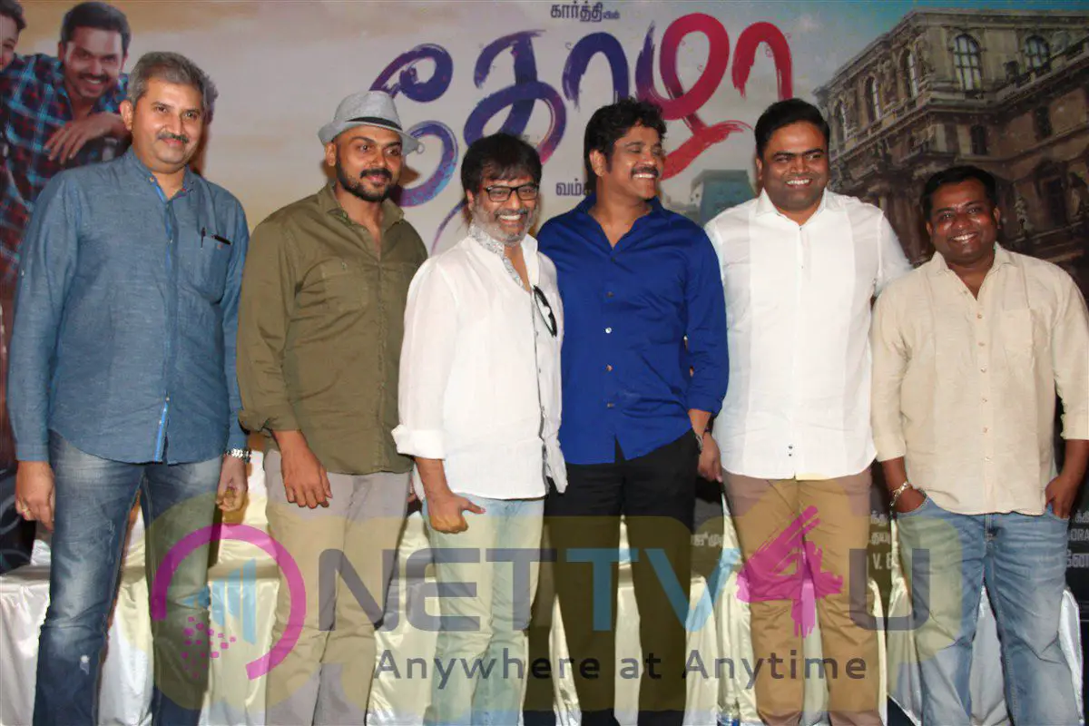 Thozha Tamil  Movie Press Meet Photos Tamil Gallery