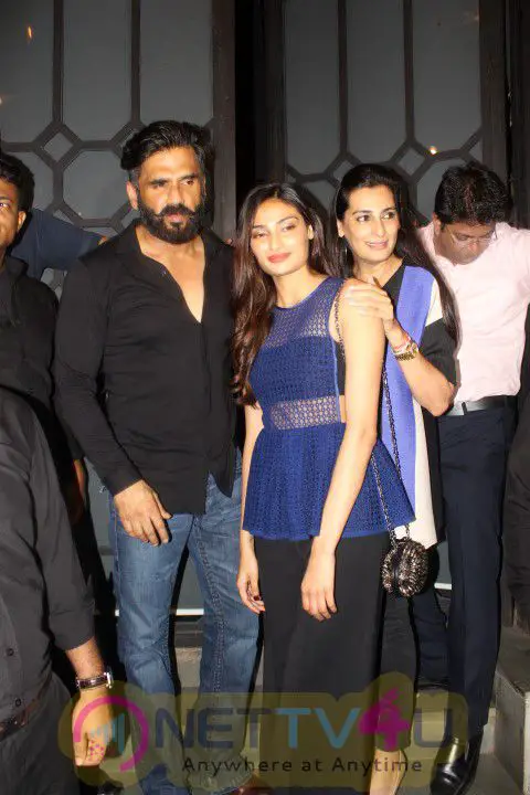 Tiger Shroff Along With His Baaghi Team At Success Party Attractive Photos Hindi Gallery
