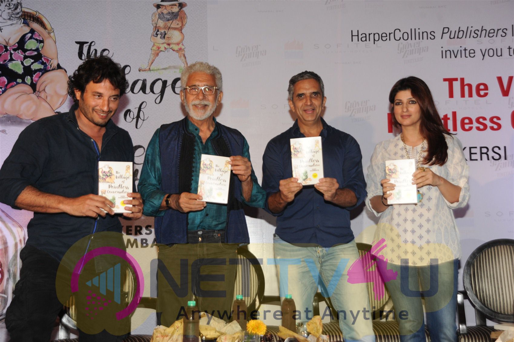 Twinkle Khanna At The Launch Of Book The Village Of Pointless Conversation By Kersi Khambatta Hindi Gallery
