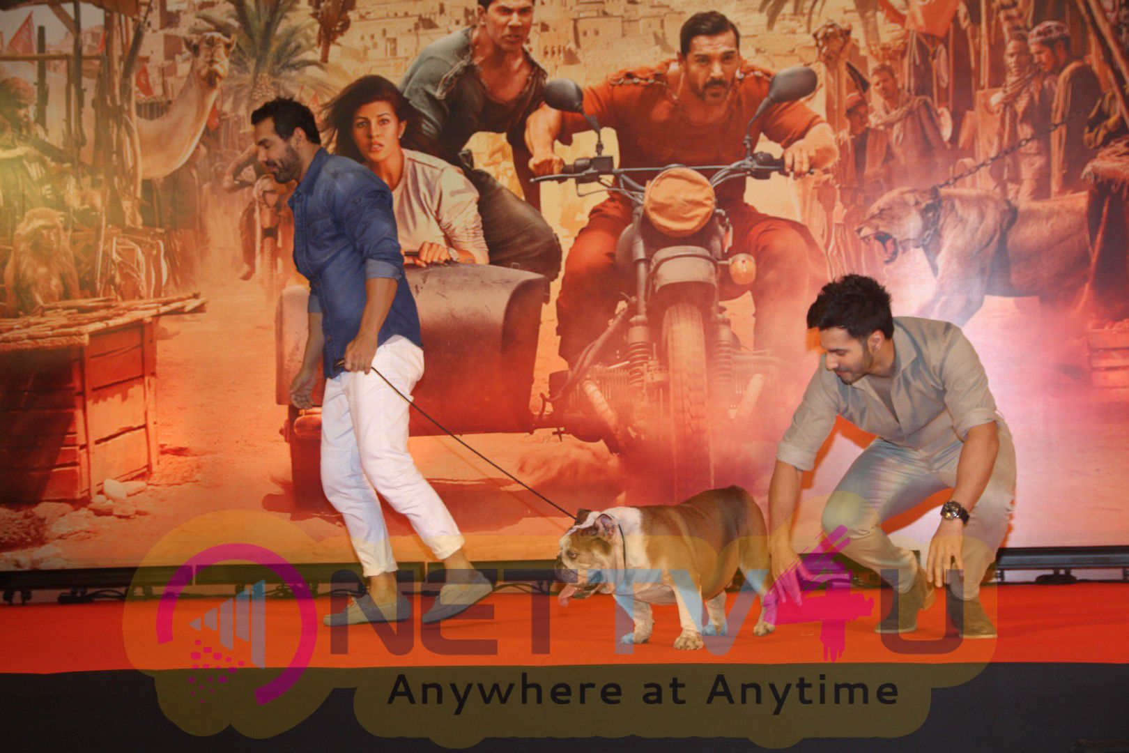 Varun Dhawan & John Abraham  At Dishoom Movie Success Press Meet Stills Hindi Gallery