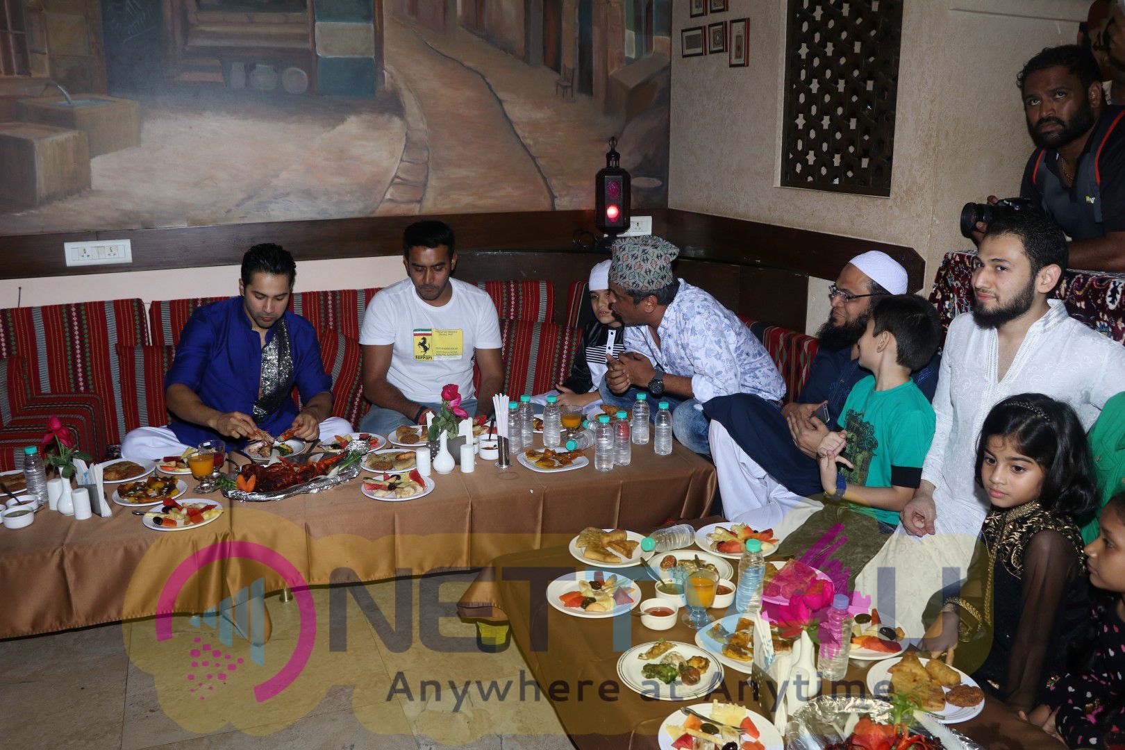Varun Dhawan Visit Persian Darbar For Roza Iftar Party Photos Hindi Gallery