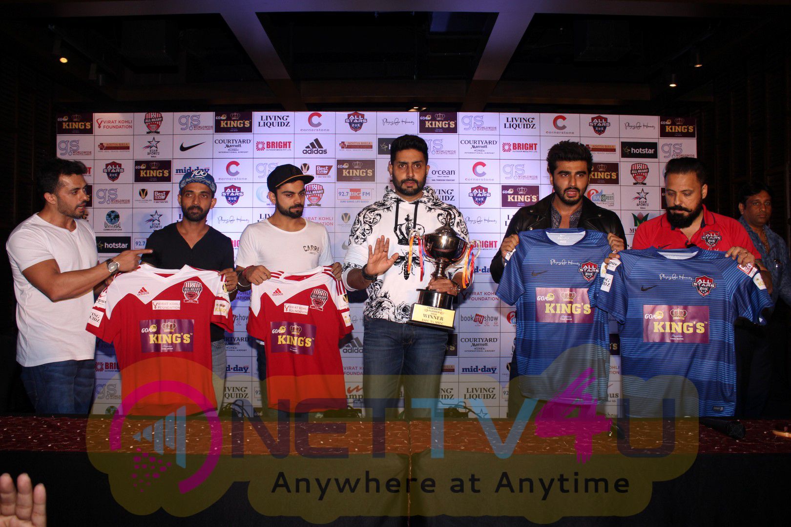 Virat Kohli Foundation And Playing For Humanity Official Jersey Launch Of Celebrity Clasico Stills Hindi Gallery