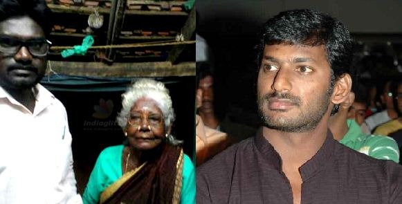 Vishal’s Rocket Speed Action Helps The Veteran Actress!