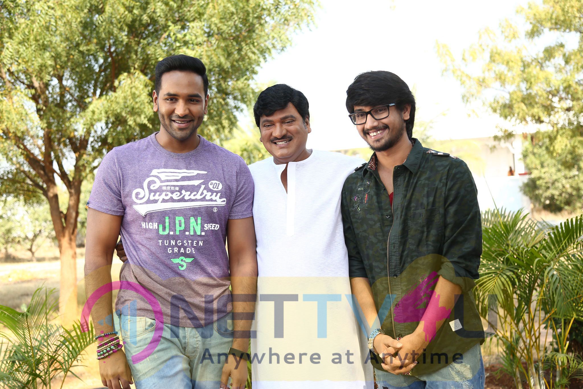 vishnu and raj tarun new film opening stills 36