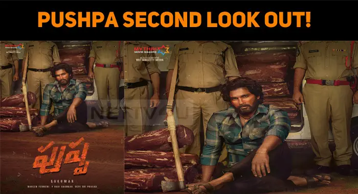 Pushpa Second Look Out! Pushpa In 5 Languages! | NETTV4U