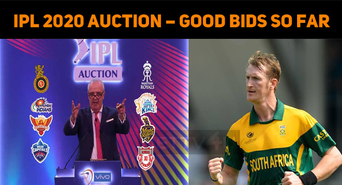 IPL 2020 Auction – Good Bids So Far | NETTV4U