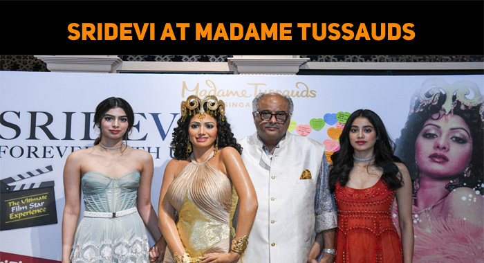 Sridevi At Madame Tussauds!