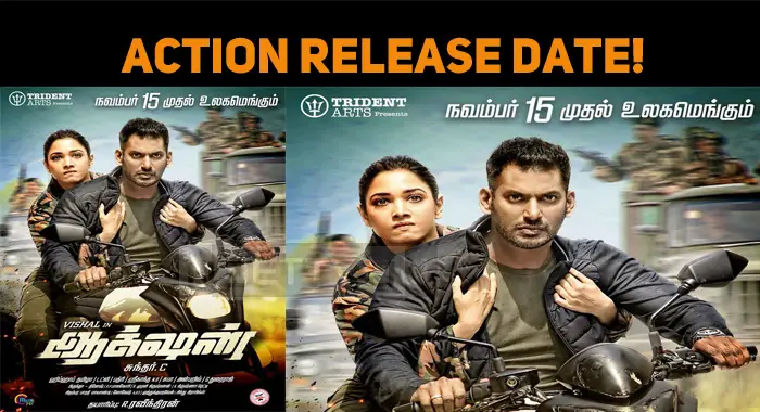 Vishal Announces Action Release Date!