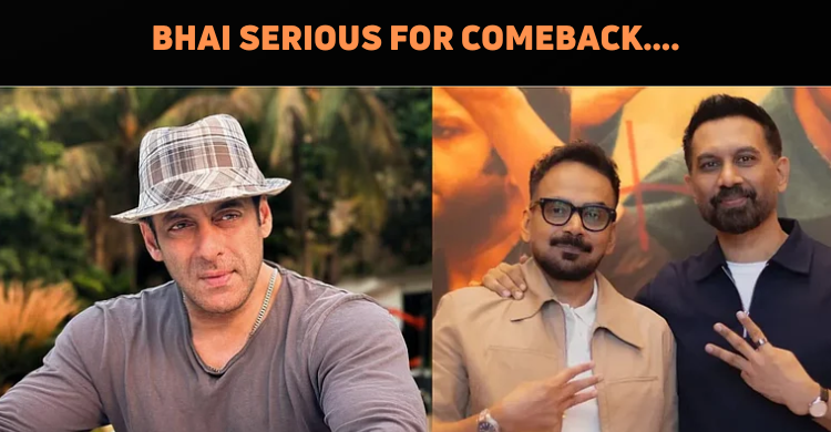 Salman Khan To Collaborate With This Iconic Duo..