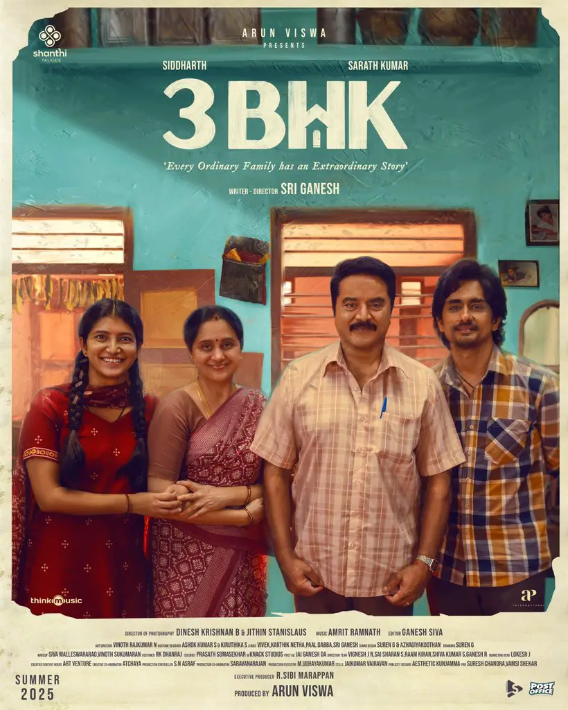 3 BHK Movie Review