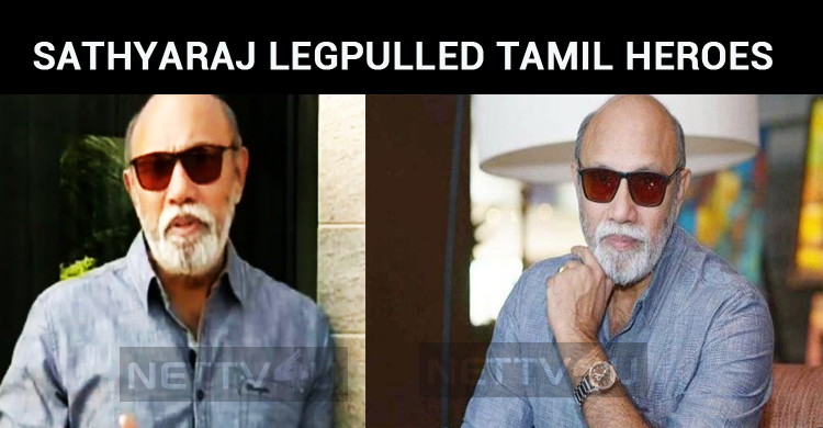 Actors’ Aim To Become The CM; Not To Serve The People - Sathyaraj