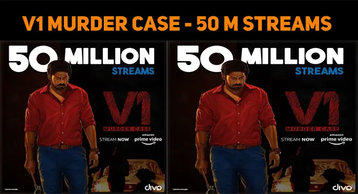 V1 Murder Case Trending With 50 Million Streams!