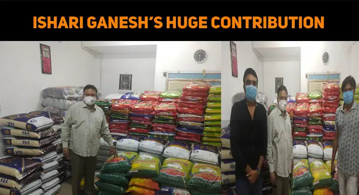 Ishari Ganesh’s Huge Contribution To Nadigar Sangam!