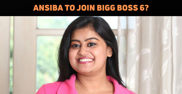 Ansiba Hassan To Be Part Of Bigg Boss Season 6