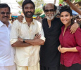 Rajini Visits Dhanush – Soundarya Movie Set!