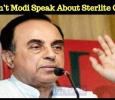 Why Didn’t Modi Speak About Sterlite Gunshot? Will Rajini Launch A Party? -Subramanian Swamy Opens Up