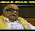Karunanidhi Gets More Visitors!