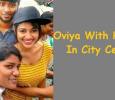 Oviya Spotted At City Center Mall!