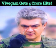 Vivegam Gets 4 Crore Hits!