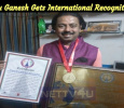 Babu Ganesh Gets International Recognition!