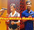 Vishal Plays With His Mentor Arjun!