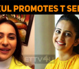 Rakul Preet Promotes T Series!